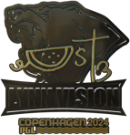 Sticker | westmelon (Gold) | Copenhagen 2024