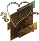 Sticker | seang@res (Gold) | Boston 2018 Sticker | seang@res (Gold) | Boston 2018 image