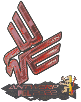 Sticker | Bad News Eagles (holograficzna) | Antwerpia 2022