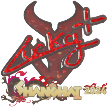 Sticker | Lucky (グリッター) | Shanghai 2024