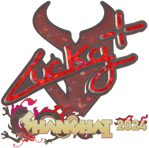 Sticker | Lucky (Glitter) | Shanghai 2024