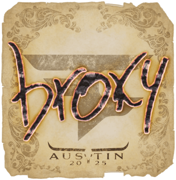 Sticker | broky | Austin 2025