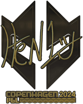 Sticker | HEN1 (Gold) | Copenhagen 2024