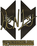 Sticker | HEN1 (Gold) | Copenhagen 2024