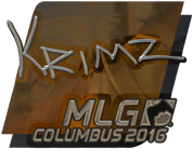 Sticker | KRIMZ (Foil) | MLG Columbus 2016 image