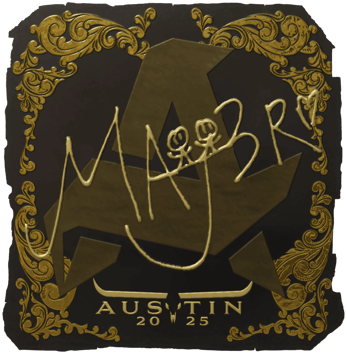 Sticker | MAJ3R (or) | Austin 2025