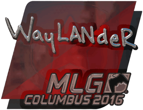 Sticker | wayLander（闪亮）| 2016年 MLG 哥伦布锦标赛