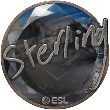 Sticker | sterling（閃亮）| Katowice 2019