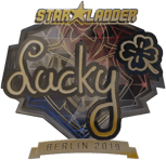 Sticker | Lucky (Gold) | Berlin 2019