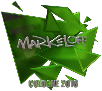 Sticker | markeloff (reflectante) | Colonia 2016
