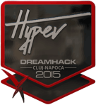Sticker | Hyper (Foil) | Cluj-Napoca 2015