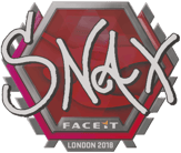 Sticker | Snax | London 2018 image