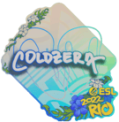 Sticker | coldzera | Rio 2022 Sticker | coldzera | Rio 2022 image