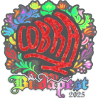 Sticker | cobra (Holo) | Budapest 2025 Sticker | cobra (Holo) | Budapest 2025 image