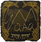Sticker | EmiliaQAQ (Gold) | Austin 2025