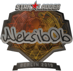 Sticker | Aleksib (Foil) | Berlin 2019 image