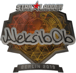 Sticker | Aleksib (Foil) | Berlin 2019