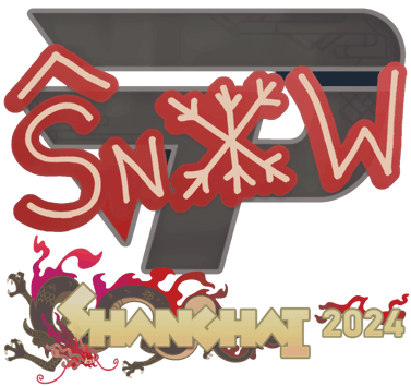 Sticker | snow | Şanghay 2024