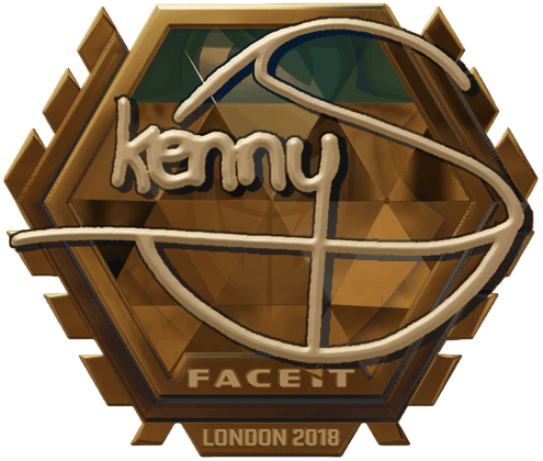 Sticker | kennyS (kulta) | Lontoo 2018