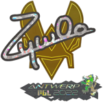 Sticker | ZywOo (Glitter) | Antwerp 2022