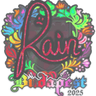 Sticker | rain (Holo) | Budapest 2025 Sticker | rain (Holo) | Budapest 2025 image