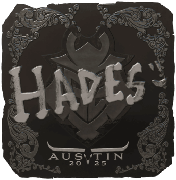 Sticker | hades (Foil) | Austin 2025