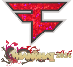 Sticker | FaZe Clan (Glitter) | Shanghai 2024 image