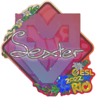 Sticker | dexter (Glitter) | Rio 2022 image
