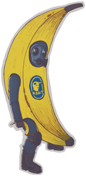 Sticker | CT in Banana