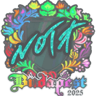 Sticker | nota (Holo) | Budapest 2025 Sticker | nota (Holo) | Budapest 2025 image