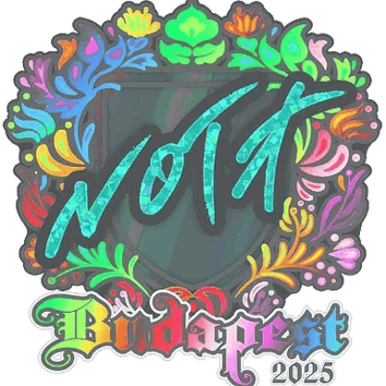 ステッカー | nota (ホログラム) | Budapest 2025