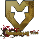 Sticker | MOUZ (Gold) | Shanghai 2024 image