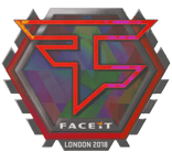 Sticker | FaZe Clan (Holo) | London 2018 image