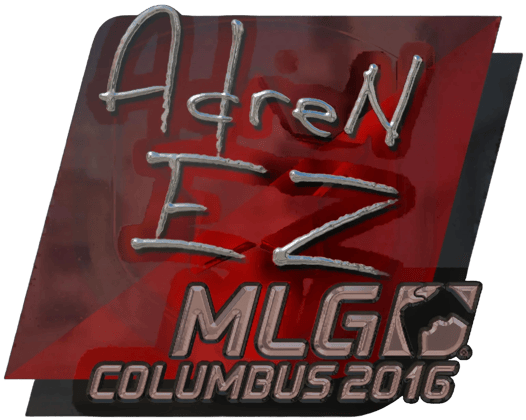 Sticker | adreN (reflectante) | MLG Columbus 2016