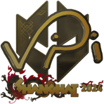 Sticker | VINI (Gold) | Shanghai 2024