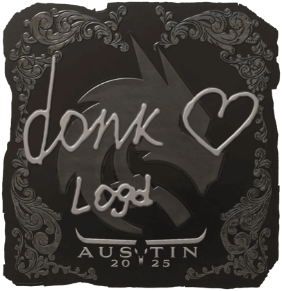 Sticker | donk (キラ) | Austin 2025