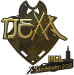Sticker | nexa (Gold) | Stockholm 2021