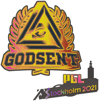 Sticker | GODSENT (Holo) | Stockholm 2021