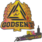 Sticker | GODSENT (Holo) | Stockholm 2021