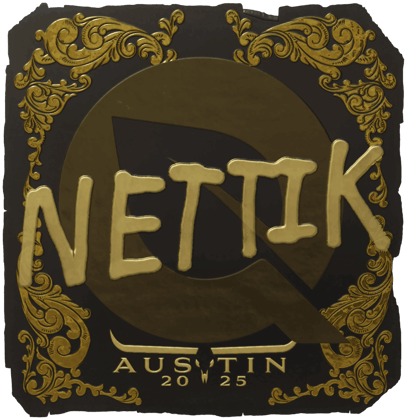 Sticker | nettik (Oro) | Austin 2025