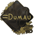 Sticker | dumau (Gold) | Rio 2022 image