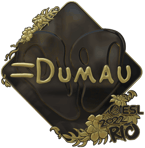 Sticker | dumau (Gold) | Rio 2022