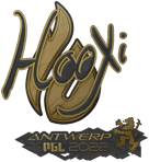 Sticker | HooXi (Gold) | Antwerp 2022