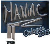 Sticker | Maniac (Foil) | Cologne 2015