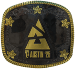 Sticker | BLAST.tv (Gold) | Austin 2025 image