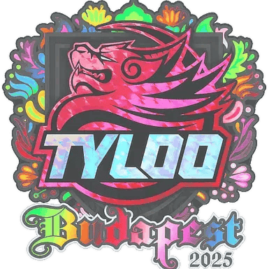 印花 | TYLOO(全息)| 2025年布达佩斯锦标赛