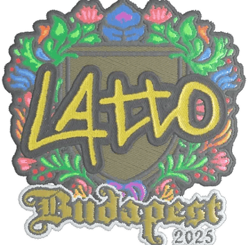 Hình dán | latto (Dệt thêu) | Budapest 2025