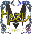 Sticker | mezii (Holo) | Austin 2025 image