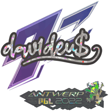 Sticker | dav1d(반짝이) | 안트베르펜 2022