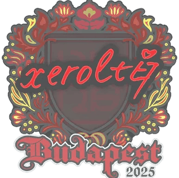 สติกเกอร์ | xerolte | Budapest 2025